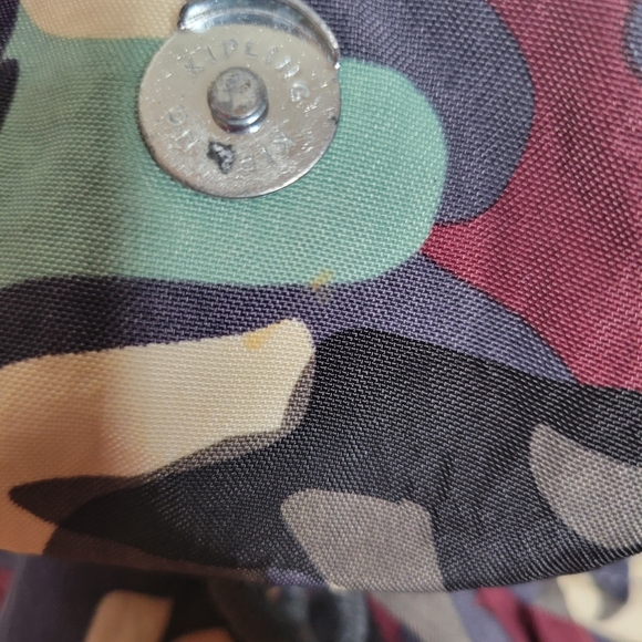 Kipling Elijah Backpack L Fem Camo Drawstring Top - Picture 8 of 13